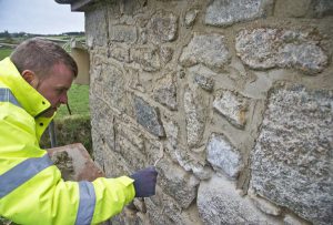 Repointing Old Farmhouse in Cornwall