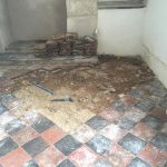 Fitting Limcrete Flooring in St. Buryan Cornwall