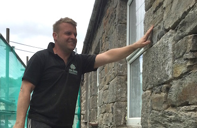 Lime Pointing in Helston Cornwall
