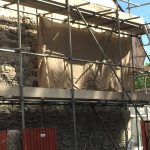 using hessian for Lime Pointing in Helston
