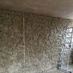 Lime Rendering First Coat