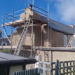 17th Century Cottage Porthtowan Cornwall Lime Render Repairs