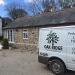 Lime pointing a cottage in helston Cornwall