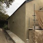 Lime rendering in cusgarne