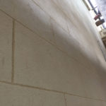 Lime Rendering grade 2 listed house Truro