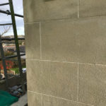 Lime Rendering grade 2 listed house Truro