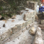 Granite rebuild Lime Pointing Cornwall