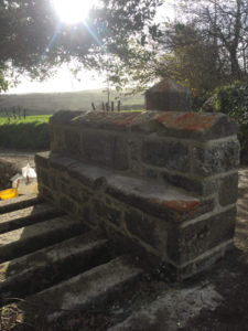 Completed Granite rebuild and Lime Pointing Project Cornwall