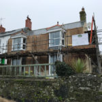 Lime Rendering in Coverack, Cornwall