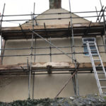 Lime Rendering in Coverack, Cornwall