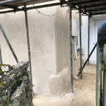 Lime Rendering in Coverack, Cornwall