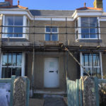 Lime Rendering in Coverack, Cornwall