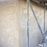 Lime Rendering in Coverack, Cornwall