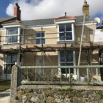Lime Rendering in Coverack, Cornwall
