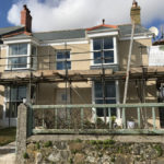 Lime Rendering in Coverack, Cornwall