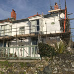 Lime Rendering in Coverack, Cornwall