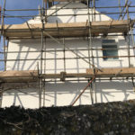 Lime Rendering in Coverack, Cornwall
