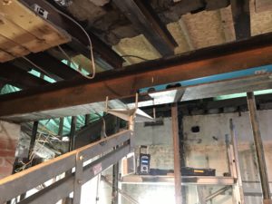 Steel Support in Situ