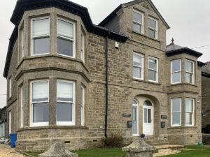 traditional lime pointing project in Porthleven