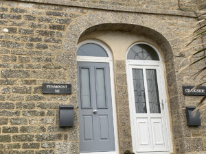 traditional lime pointing project in Porthleven
