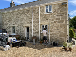 Lime Pointing Project in Helston