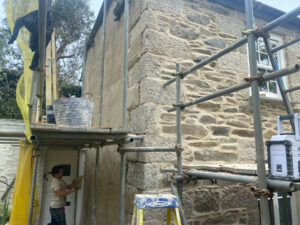 Lime rendering and pointing