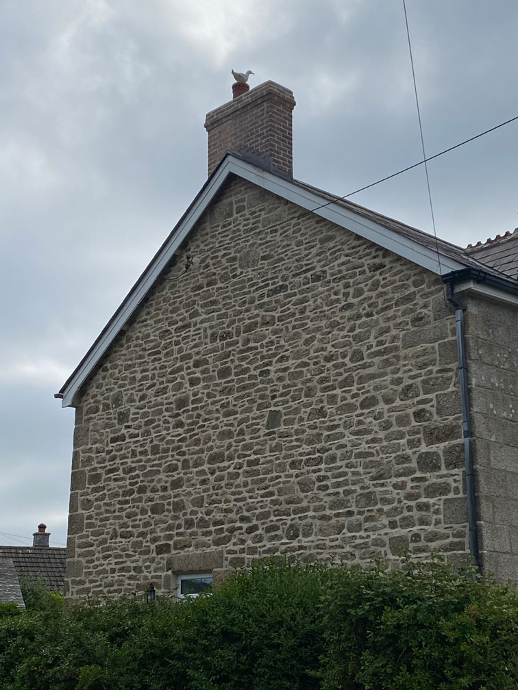 Finished Lime Pointing