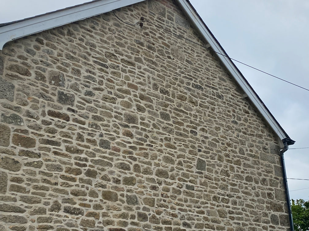 Finished Lime Pointing
