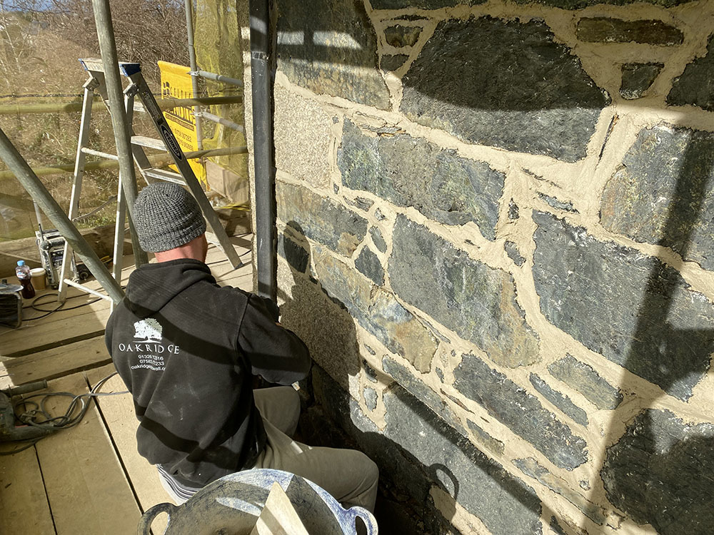 Converted Chapel Lime Pointing