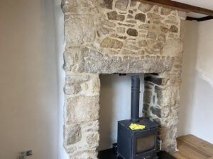 Lime Plastering/Pointing Fireplace