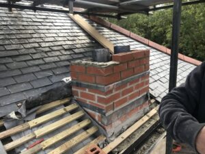 Rebuilding Chimney Stack
